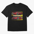 Ferarri F Concept Oversized T-Shirt Represent Fans Who Live for Match Day Hype around FIFA World Cup 2026 Group Stage, Messi, Neymar and Mbappe, England, Football Festival Excitement, Trophy Ambitions, Country Rivalries and Star Player Buzz; Great