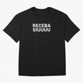 Receba siuuu Oversized T-Shirt Bring Supporter Culture to Match Day Hype around FIFA World Cup 2026 Group Stage, CR7, Argentina, Match Day Excitement, Supporter Culture, Golden Goals and Global Football Passion; Perfect for Fans, Collectors, Family