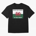 Wales Golf Madrid In That Order Oversized T-Shirt Cheer through Every Moment of FIFA World Cup 2026 Spirit, Made for England, France and Netherlands, CR7 and Messi, Football Festival Excitement, Trophy Ambitions, Country Rivalries and Star Player