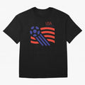 World USA 94 Oversized T-Shirt Celebrate Football Dreams Across Global Football Passion for FIFA World Cup 2026 Group Stage, Centered on Haaland, Portugal, Global Supporter Spirit, Legendary Goals, National Colors and Tournament Celebration;