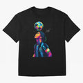 Ronaldinho Wpap Art Oversized T-Shirt Mark Match Day Hype around FIFA World Cup 2026 Group Stage, Neymar, Spain and Netherlands, Champion Mindset, Group Stage Buzz, Knockout Tension and Passionate Fan Culture; Perfect for Fans, Collectors, Family