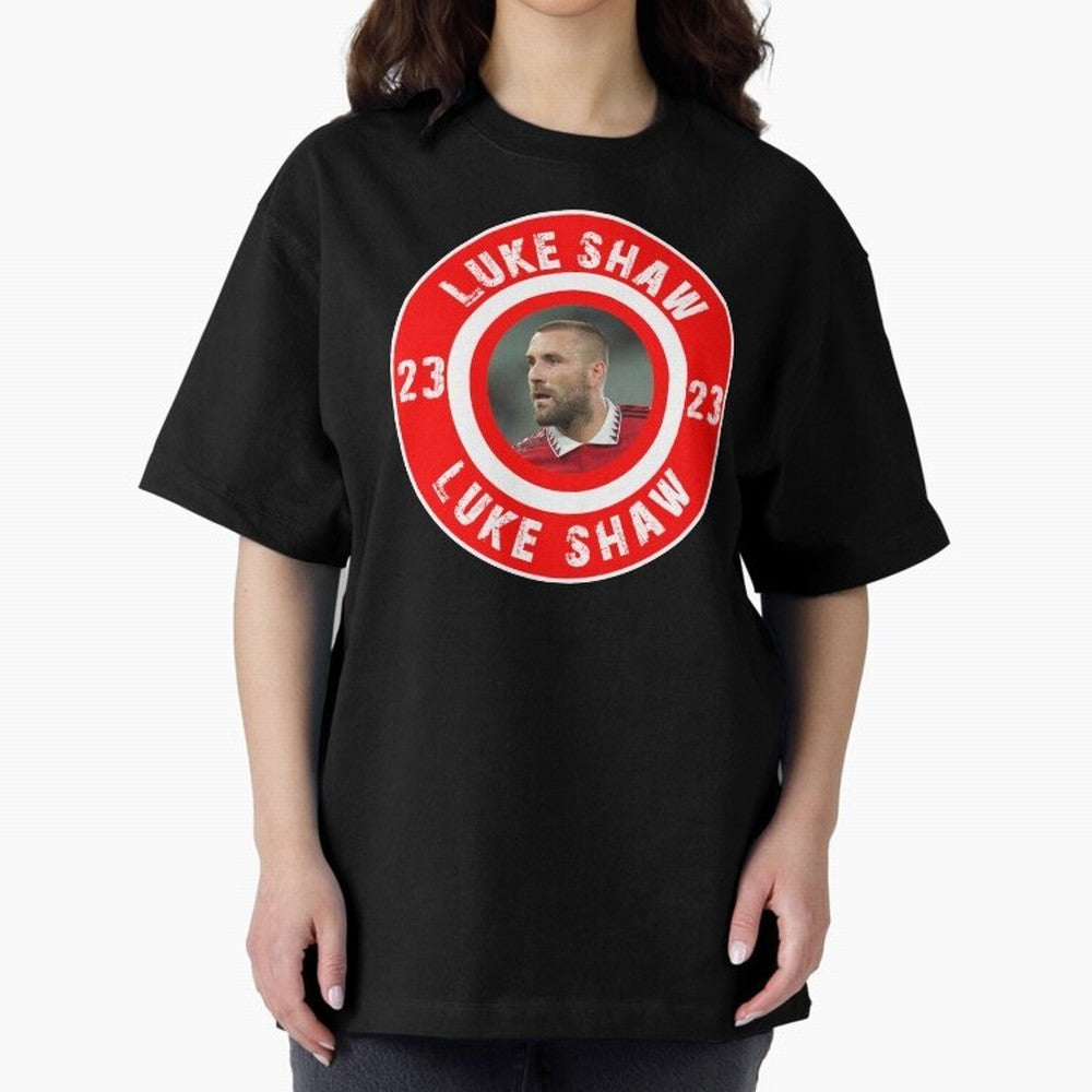 Luke Shaw Oversized T-Shirt Share Global Football Passion for FIFA World Cup 2026 USA Canada Mexico, Driven by Messi, Neymar and Mbappe, Spain and Netherlands, Soccer Culture, Superstar Moments, National Team Dreams and Competitive Fire; Great for