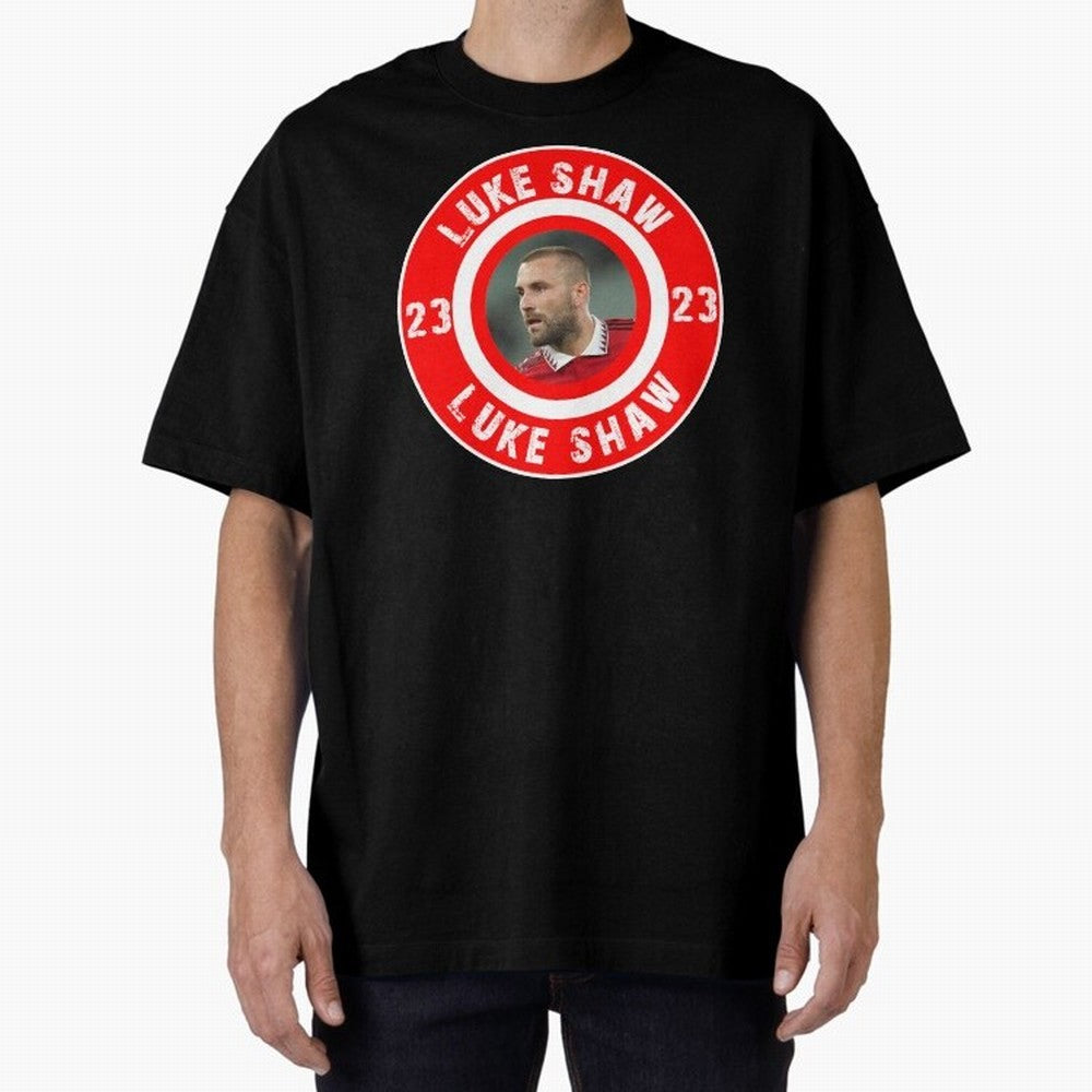 Luke Shaw Oversized T-Shirt Share Global Football Passion for FIFA World Cup 2026 USA Canada Mexico, Driven by Messi, Neymar and Mbappe, Spain and Netherlands, Soccer Culture, Superstar Moments, National Team Dreams and Competitive Fire; Great for