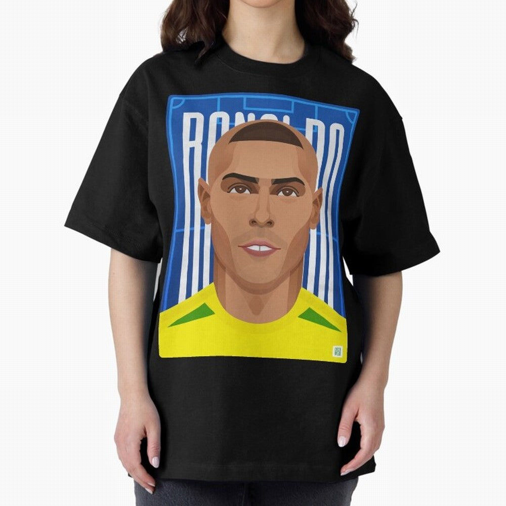 Ronaldo | The Phenomenon Oversized T-Shirt Feel the FIFA World Cup 2026 USA Canada Mexico Journey through Messi, Neymar and Mbappe Highlights, Argentina and Brazil Pride, Stadium Chants, National Pride, Trophy Dreams and Unforgettable Football