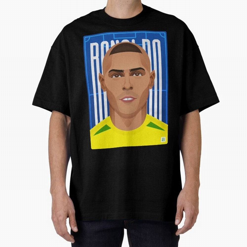 Ronaldo | The Phenomenon Oversized T-Shirt Feel the FIFA World Cup 2026 USA Canada Mexico Journey through Messi, Neymar and Mbappe Highlights, Argentina and Brazil Pride, Stadium Chants, National Pride, Trophy Dreams and Unforgettable Football