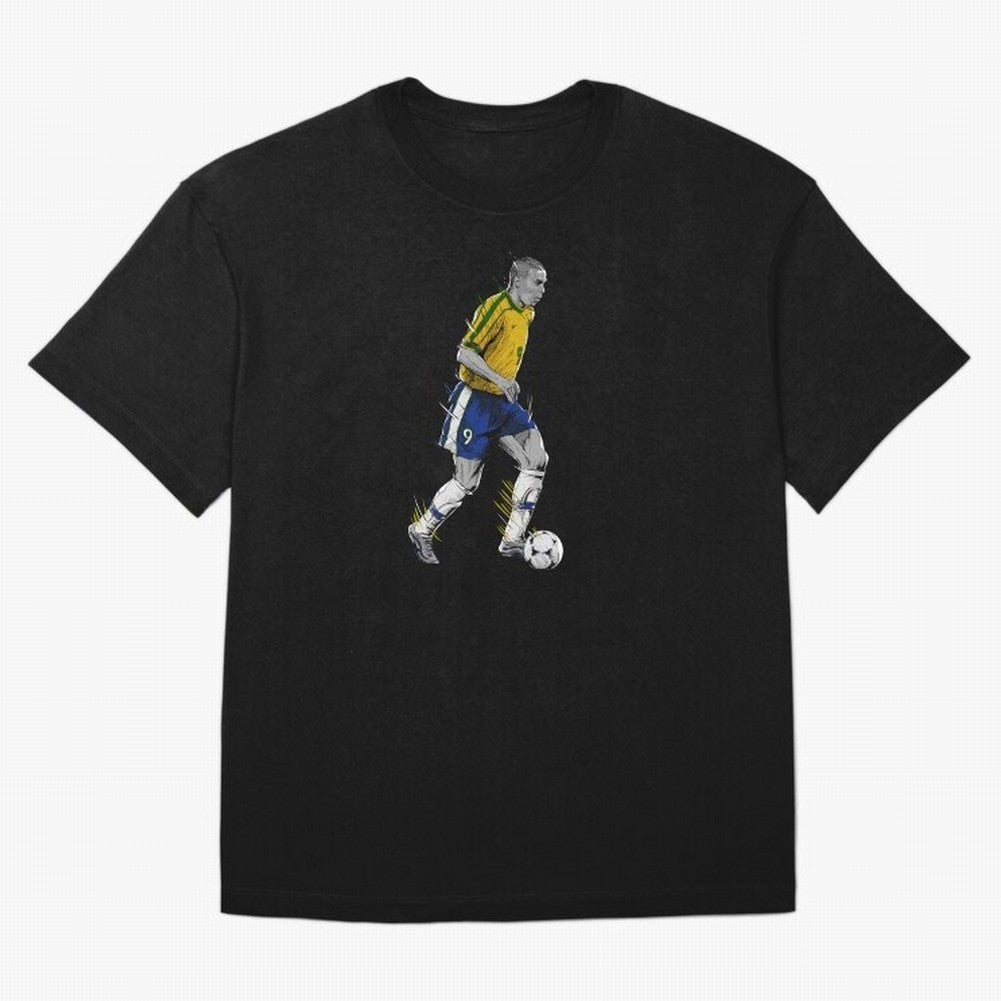 Ronaldo R9 Phenomenon Oversized T-Shirt Honor Football Greatness during FIFA World Cup 2026 Spirit, Inspired by England, France and Netherlands, CR7, Champion Mindset, Group Stage Buzz, Knockout Tension and Passionate Fan Culture; Great for