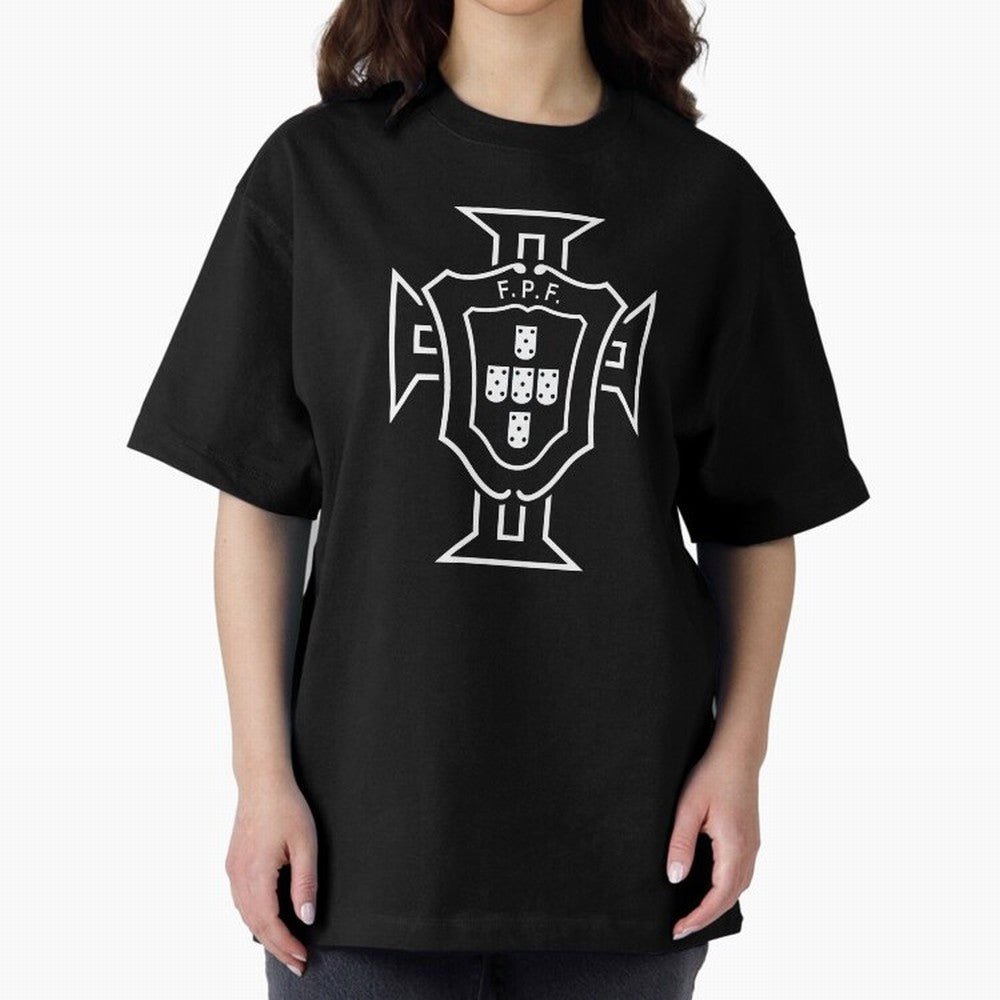 Portugal Oversized T-Shirt Celebrate Golden Goal Energy in FIFA World Cup 2026 USA Canada Mexico Spirit, Inspired by Brazil, Messi and Cristiano Ronaldo, Classic Soccer Heritage, Championship Pressure, Fan Loyalty and International Pride; Made for