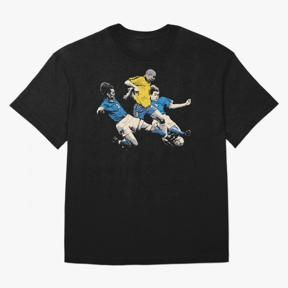 Ronaldo Nazario Oversized T-Shirt Experience Global Football Passion for FIFA World Cup 2026 USA Canada Mexico, Capturing Messi, CR7 and Mbappe, England and Germany, Retro Football Energy, Iconic Rivalries, Trophy Chase Drama and Stadium