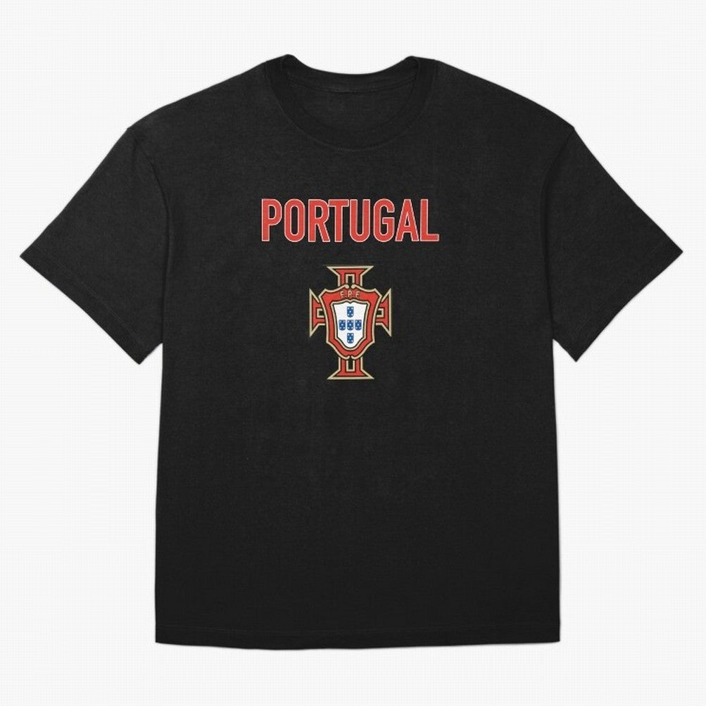 Portugal Oversized T-Shirt Mark Global Football Passion for FIFA World Cup 2026, Made for Messi, Neymar and Mbappe, France and Portugal, Sports Nostalgia, International Competition, Famous Players and Unforgettable Victories; Created for Match Day