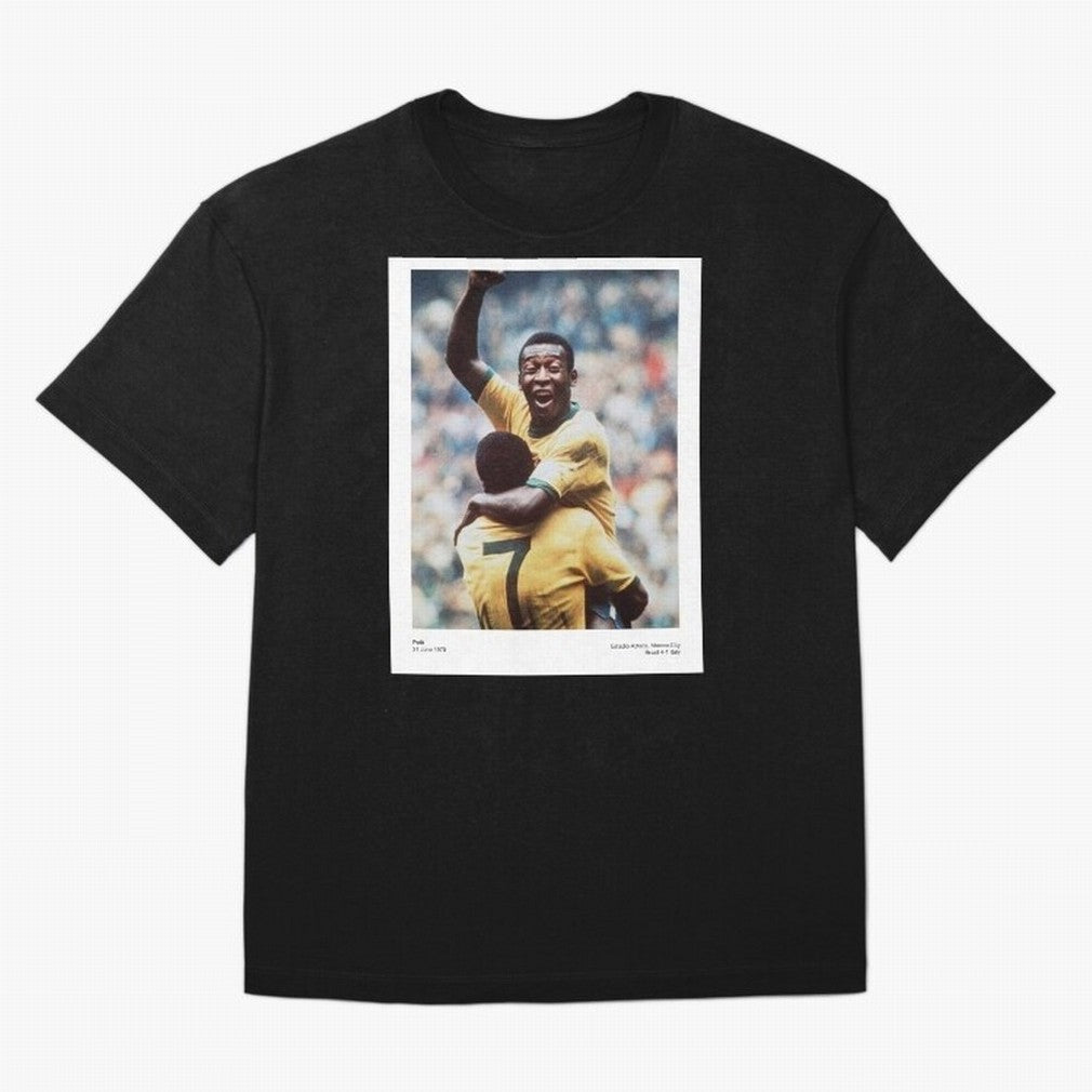 Pel¨¦'s Triumph: 1970 World Cup Legend Print Oversized T-Shirt Experience the Global Stage of Match Day Hype around FIFA World Cup 2026 USA Canada Mexico, Messi, Neymar and Mbappe, France, Fan Favorite Moments, National Team Passion, Big Match