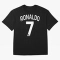 Ronaldo 7 Oversized T-Shirt Bring a Champion Mindset to Match Day Hype around FIFA World Cup 2026 Group Stage, Neymar, Haaland and Cristiano Ronaldo, Spain, Stadium Memories, Football Loyalty, International Chants and Championship Tradition;