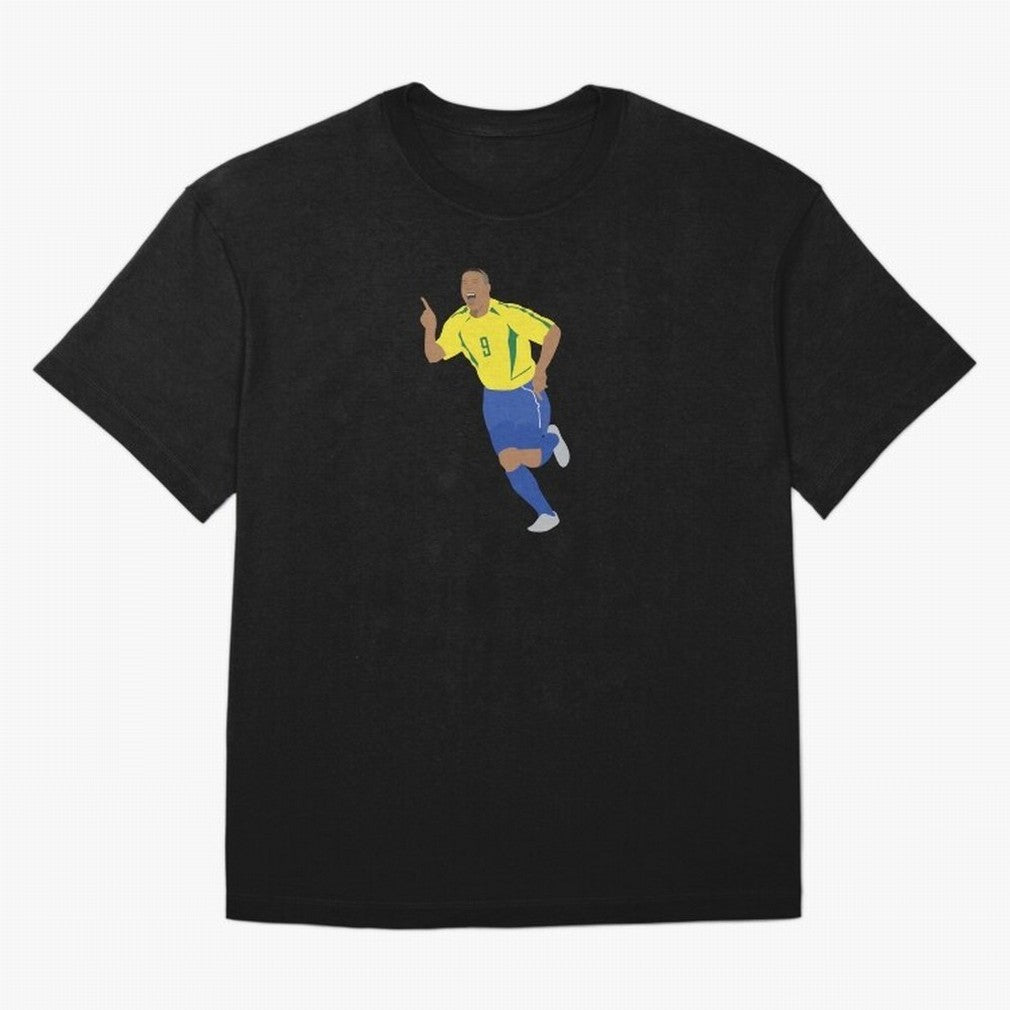 R9 Brazil - Ronaldo Oversized T-Shirt Celebrate the Magic of the FIFA World Cup 2026 Journey through Cristiano Ronaldo, Haaland and CR7 Highlights, Germany Pride, Match Day Excitement, Supporter Culture, Golden Goals and Global Football Passion;