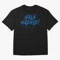Hala Madrid Oversized T-Shirt Celebrate the Road through FIFA World Cup 2026 Filled with Messi, France and Portugal Energy, Football Festival Excitement, Trophy Ambitions, Country Rivalries and Star Player Buzz; Ideal for Football Dads, Football