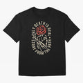Stray from the path /only ddeath is real Oversized T-Shirt Cheer through Every Moment of Global Football Passion for FIFA World Cup 2026 Group Stage, with Messi, France, Match Day Excitement, Supporter Culture, Golden Goals and Global Football