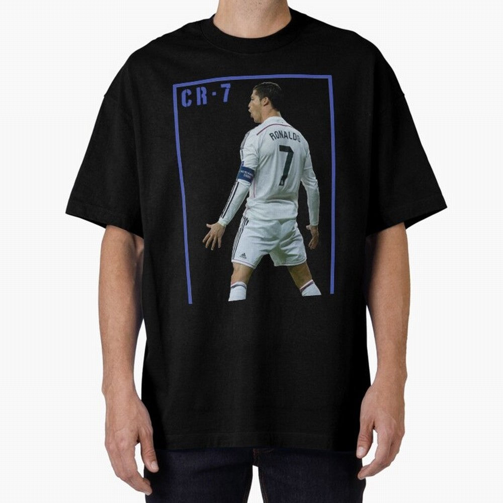 Ronaldo Christiano ronaldo Oversized T-Shirt Relive Match Day Hype around FIFA World Cup 2026 USA Canada Mexico, Mbappe, Brazil, Stadium Chants, National Pride, Trophy Dreams and Unforgettable Football Memories; Created for Match Day Parties,