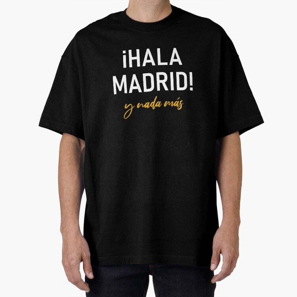 Hala Madrid Oversized T-Shirt Unlock FIFA World Cup 2026 Group Stage for Fans of Neymar, Haaland and Cristiano Ronaldo and England and Germany, Bringing Football History, Final Match Energy, Crowd Noise and Once in a Lifetime Moments; Perfect for