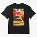 Brasil 1950 World Cup Oversized T-Shirt Unlock the FIFA World Cup 2026 Group Stage Journey through Messi, CR7 and Mbappe Highlights, France and Portugal Pride, Game Day Rituals, Football Legends, Country Pride and the Road to the Final; Made for