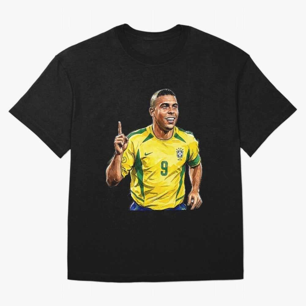 Ronaldo Fen?meno Oversized T-Shirt Live the Energy of Global Football Passion for FIFA World Cup 2026 Group Stage, Built around Haaland, Brazil, Sports Nostalgia, International Competition, Famous Players and Unforgettable Victories; Made for
