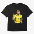 Ronaldo Fen?meno Oversized T-Shirt Live the Energy of Global Football Passion for FIFA World Cup 2026 Group Stage, Built around Haaland, Brazil, Sports Nostalgia, International Competition, Famous Players and Unforgettable Victories; Made for