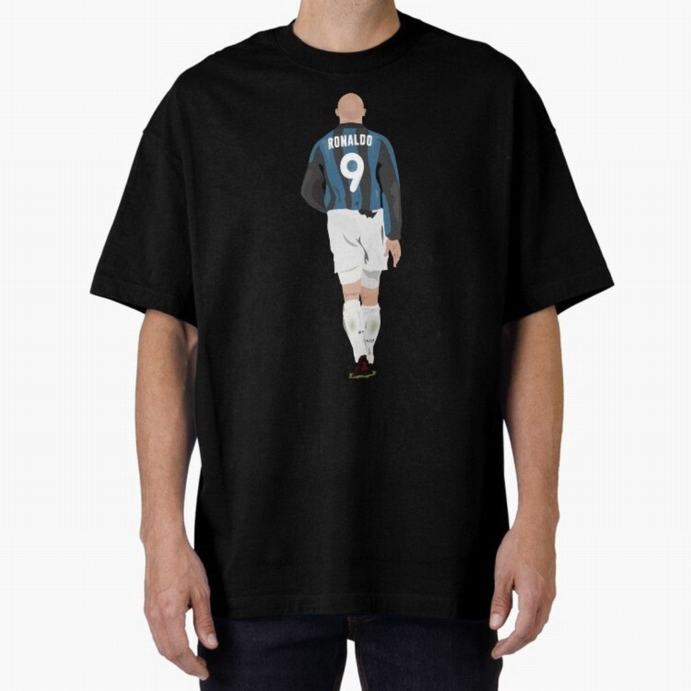 RONALDO THE PHENOMENON Oversized T-Shirt Celebrate the Magic of Match Day Hype around FIFA World Cup 2026, Messi and Cristiano Ronaldo, Netherlands, Champion Mindset, Group Stage Buzz, Knockout Tension and Passionate Fan Culture; Great for Watch