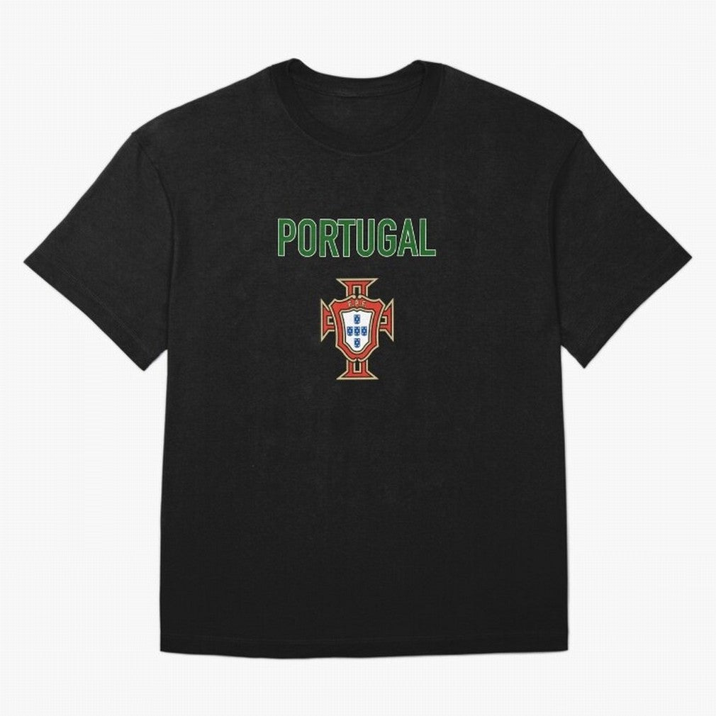 Portugal Oversized T-Shirt Cheer through Every Moment of the FIFA World Cup 2026 Group Stage Journey through Neymar Highlights, France and Portugal Pride, Vintage Soccer Flavor, Modern Football Stars, National Flags and Final Night Emotion; Made