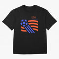 USA 1994 World Cup Soccer Retro 90s Oversized T-Shirt Mark FIFA World Cup 2026 Group Stage for Fans of Messi and Cristiano Ronaldo and England, France and Netherlands, Bringing Match Day Excitement, Supporter Culture, Golden Goals and Global