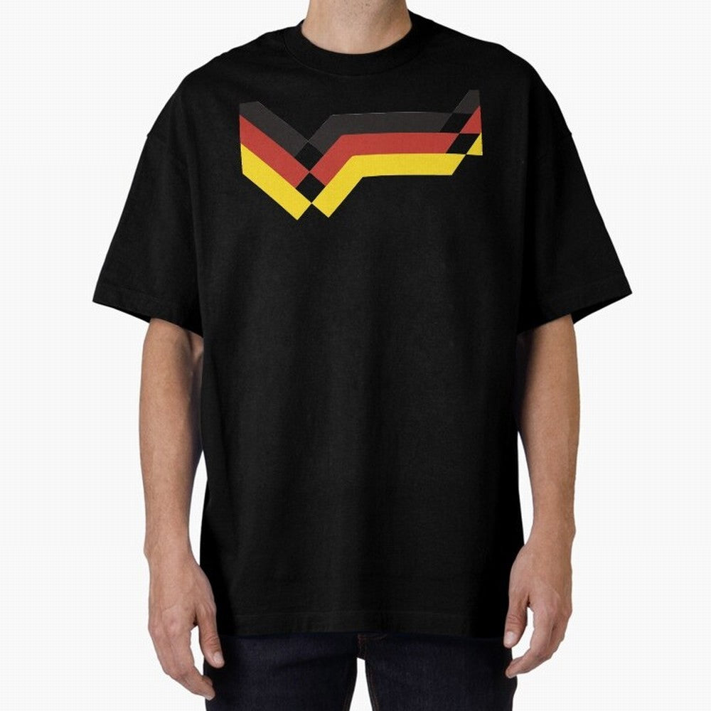 Germany Oversized T-Shirt Create the FIFA World Cup 2026 USA Canada Mexico Journey through Messi and Cristiano Ronaldo Highlights, Argentina and Brazil Pride, Match Day Excitement, Supporter Culture, Golden Goals and Global Football Passion; Ideal