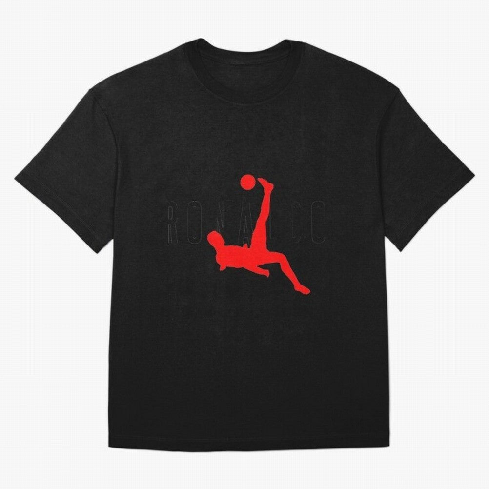 Air Ronaldo Classic T-Shirt Oversized T-Shirt Celebrate Classic Football Spirit in Match Day Hype around FIFA World Cup 2026, Haaland, Argentina, France and Brazil, Vintage Soccer Flavor, Modern Football Stars, National Flags and Final Night