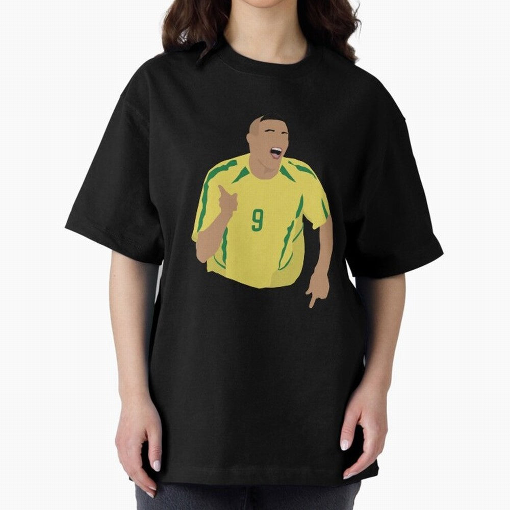 Ronaldo Oversized T-Shirt Support the Legends of Match Day Hype around FIFA World Cup 2026 Group Stage, Mbappe and Neymar, Spain and Netherlands, Sports Nostalgia, International Competition, Famous Players and Unforgettable Victories; Built for