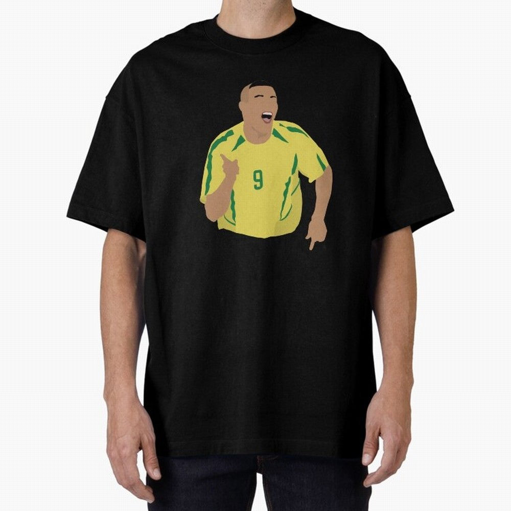 Ronaldo Oversized T-Shirt Support the Legends of Match Day Hype around FIFA World Cup 2026 Group Stage, Mbappe and Neymar, Spain and Netherlands, Sports Nostalgia, International Competition, Famous Players and Unforgettable Victories; Built for
