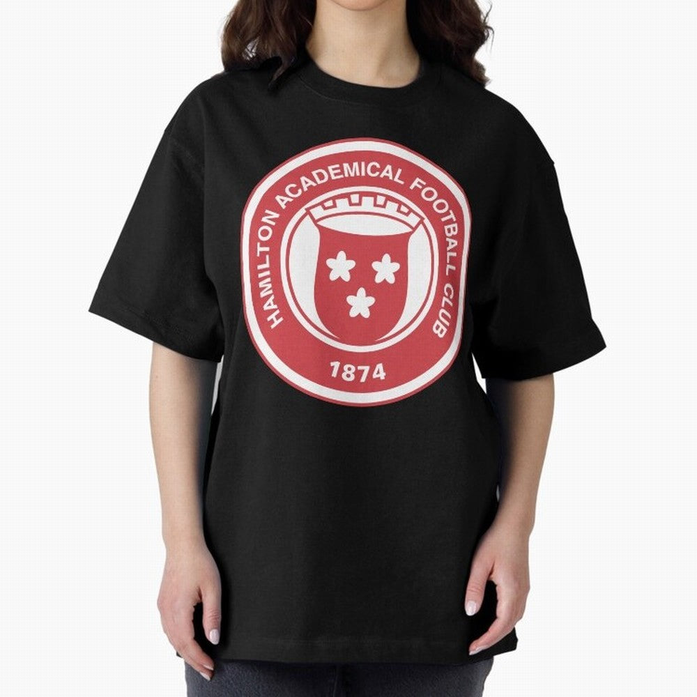 Hamilton Accies Football Club Oversized T-Shirt Bring Retro Soccer Energy to the FIFA World Cup 2026 Group Stage Journey through Mbappe Highlights, Argentina Pride, Supporter Pride, Iconic Celebrations, Legendary Names and Global Match Day Energy;