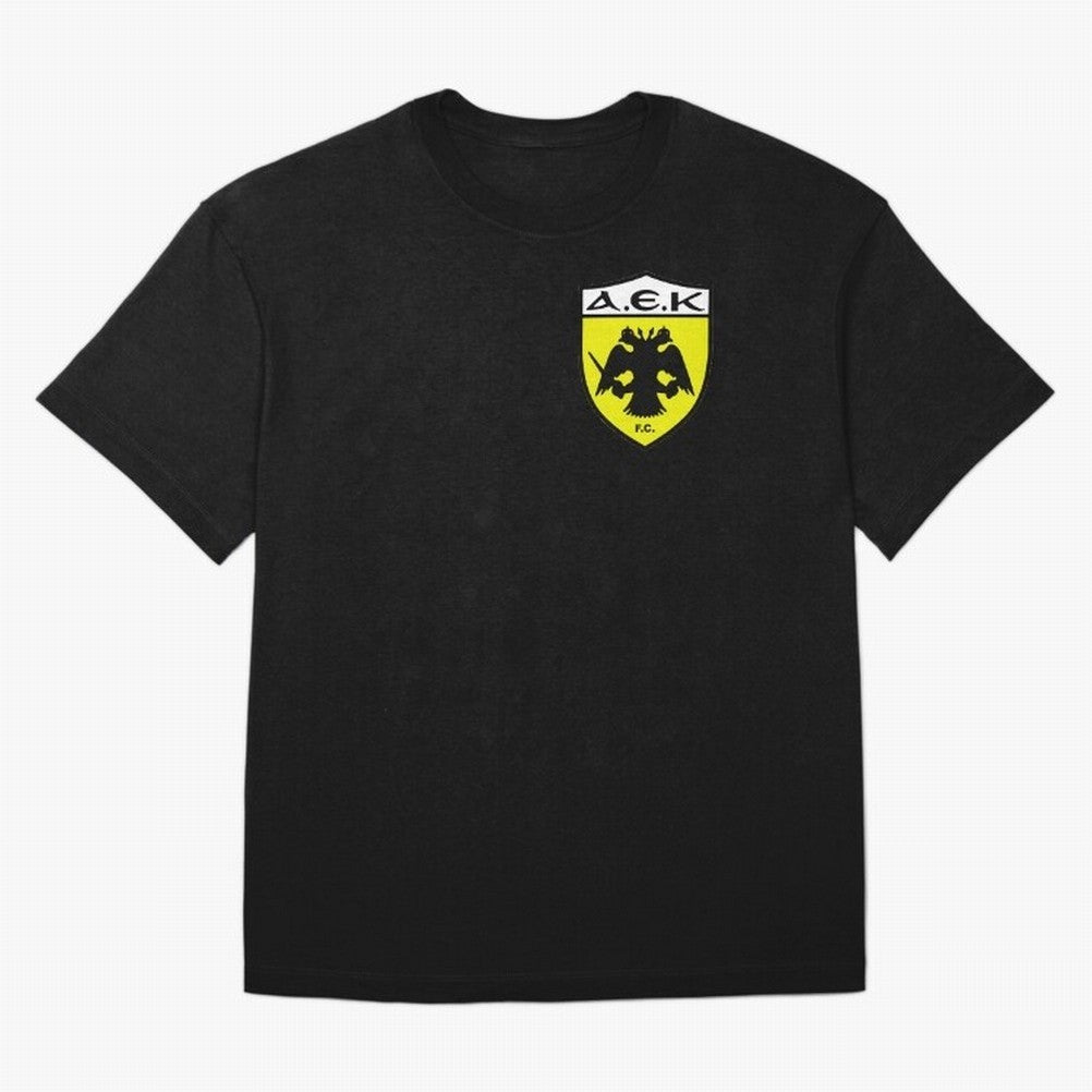 AEK Athens Oversized T-Shirt Bring International Match Energy to FIFA World Cup 2026 USA Canada Mexico for Fans of Neymar and Brazil, Portugal and Argentina, Bringing Classic Soccer Heritage, Championship Pressure, Fan Loyalty and International