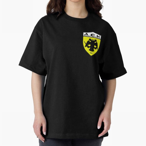 AEK Athens Oversized T-Shirt Bring International Match Energy to FIFA World Cup 2026 USA Canada Mexico for Fans of Neymar and Brazil, Portugal and Argentina, Bringing Classic Soccer Heritage, Championship Pressure, Fan Loyalty and International