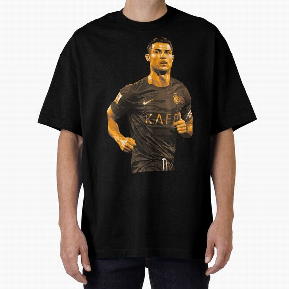 Ronaldo Oversized T-Shirt Show Your Love for the FIFA World Cup 2026 USA Canada Mexico Journey through CR7 and Messi Highlights, Portugal Pride, Football History, Final Match Energy, Crowd Noise and Once in a Lifetime Moments; Perfect for