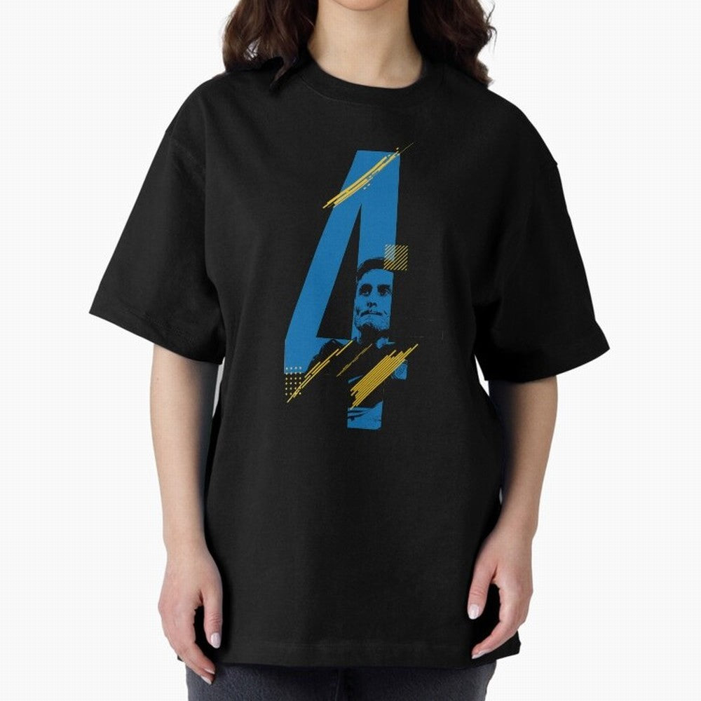 Javier Zanetti - El Tractor Oversized T-Shirt Feel the Trophy Chase of Match Day Hype around FIFA World Cup 2026 Group Stage, Haaland, France, Football History, Final Match Energy, Crowd Noise and Once in a Lifetime Moments; Great for Watch