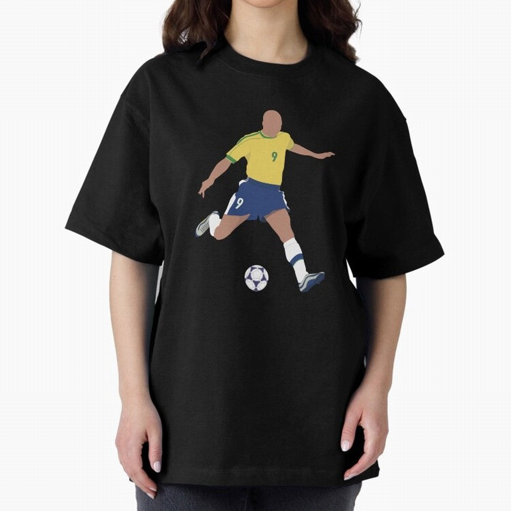 Ronaldo Lu¨ªs Naz¨¢rio de Lima - R9 Oversized T-Shirt Enjoy the FIFA World Cup 2026 USA Canada Mexico Journey through CR7 Highlights, Argentina Pride, Worldwide Fan Energy, Dramatic Goals, Stadium Lights and Championship Celebrations; Great for