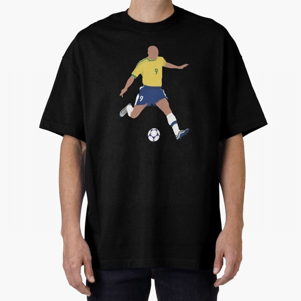 Ronaldo Lu¨ªs Naz¨¢rio de Lima - R9 Oversized T-Shirt Enjoy the FIFA World Cup 2026 USA Canada Mexico Journey through CR7 Highlights, Argentina Pride, Worldwide Fan Energy, Dramatic Goals, Stadium Lights and Championship Celebrations; Great for