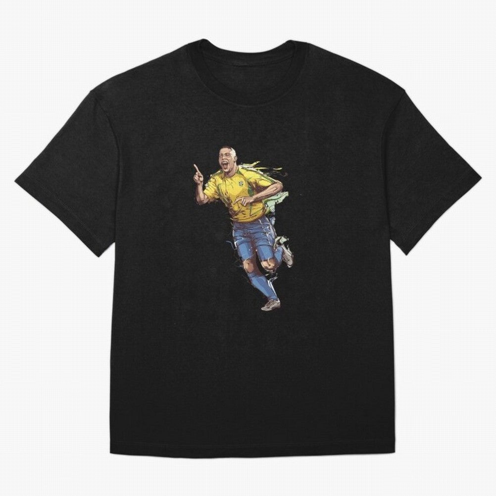 Brazilian Football Player from Milano Oversized T-Shirt Feel the Heartbeat of Global Football Passion for FIFA World Cup 2026 USA Canada Mexico, Inspired by Haaland and Mbappe, Portugal, Tournament Hype, Historic Matchups, Family Viewing Parties