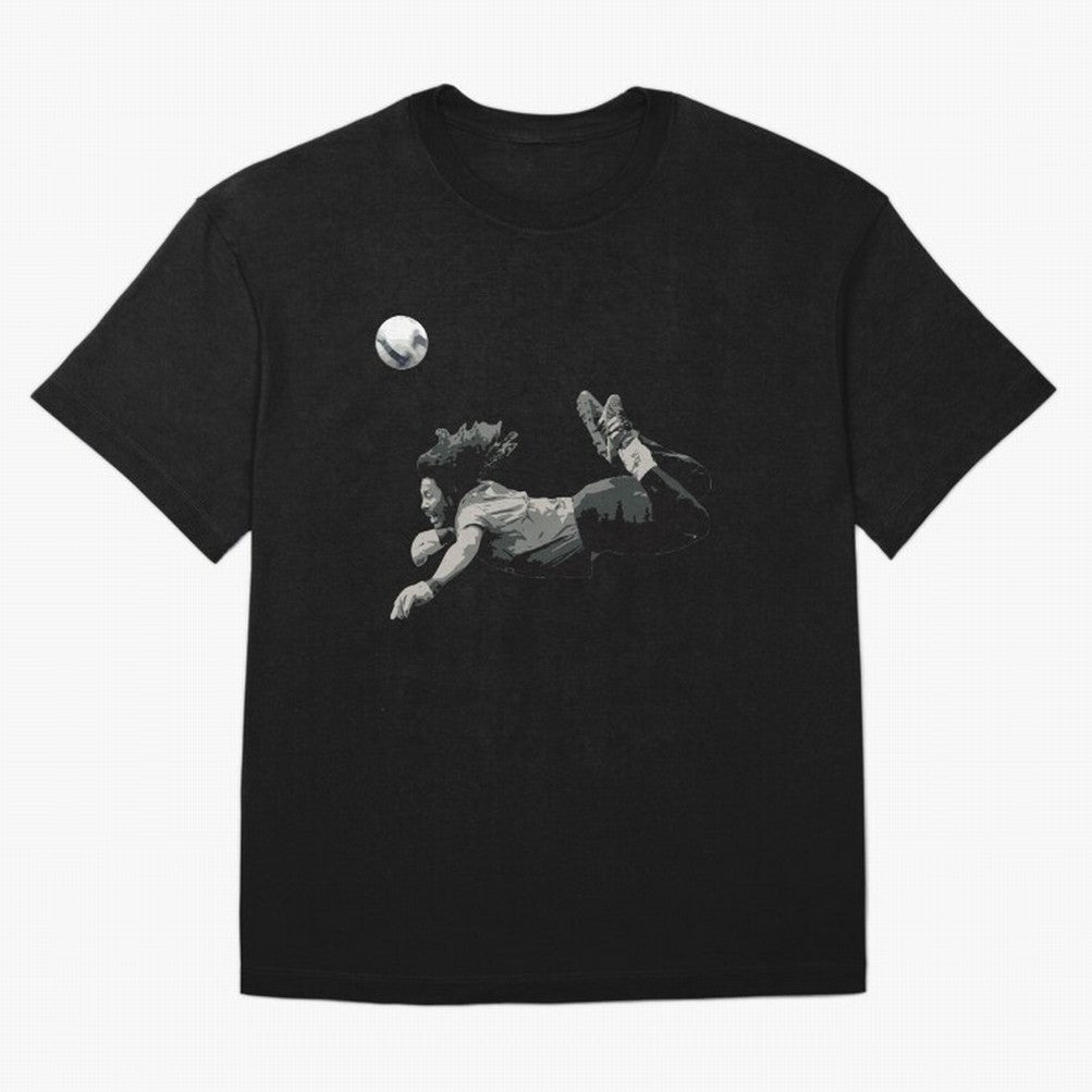 Rene Higuitas Scorpion kick35 Oversized T-Shirt Turn Football Passion into Match Day Hype around FIFA World Cup 2026 USA Canada Mexico, CR7, Portugal, Football History, Final Match Energy, Crowd Noise and Once in a Lifetime Moments; Created for