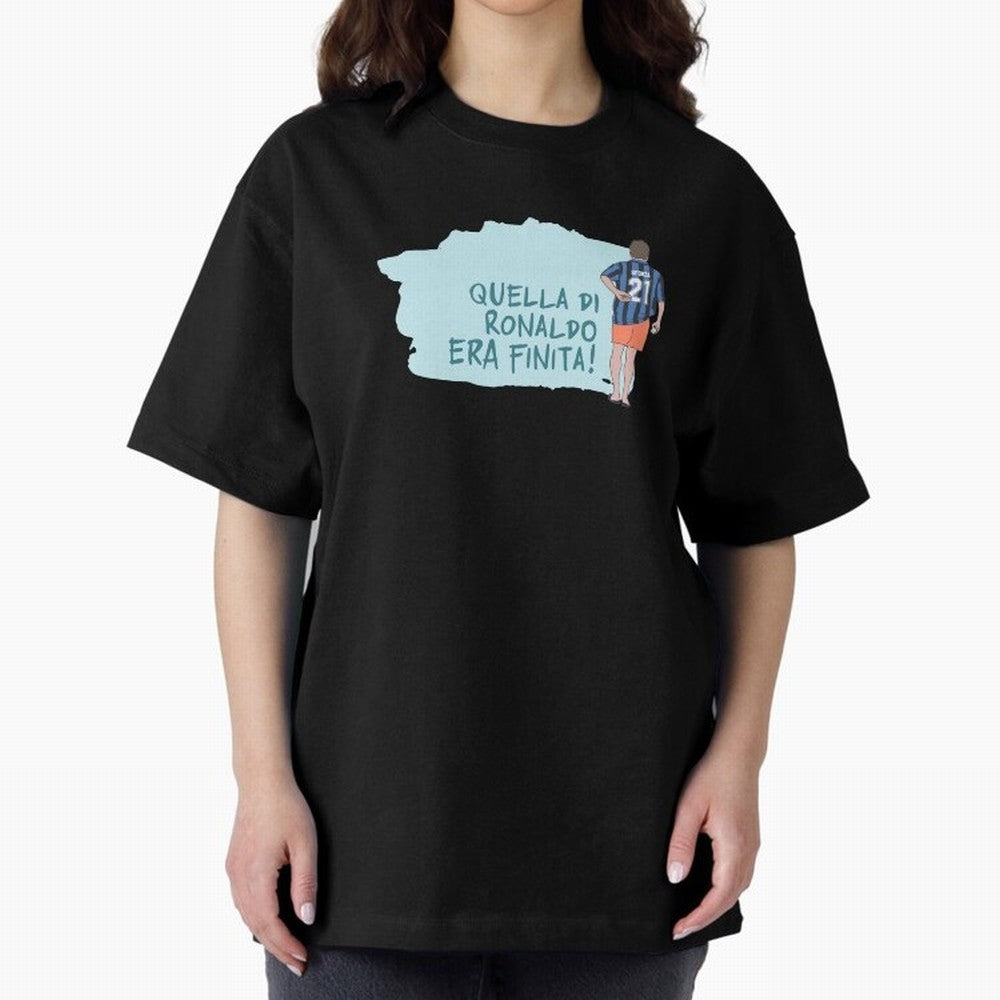 Sforza, quella di Ronaldo era finita! - AGG Oversized T-Shirt Make Game Day About Match Day Hype around FIFA World Cup 2026 USA Canada Mexico, Neymar, Haaland and Cristiano Ronaldo, Brazil, Global Supporter Spirit, Legendary Goals, National Colors