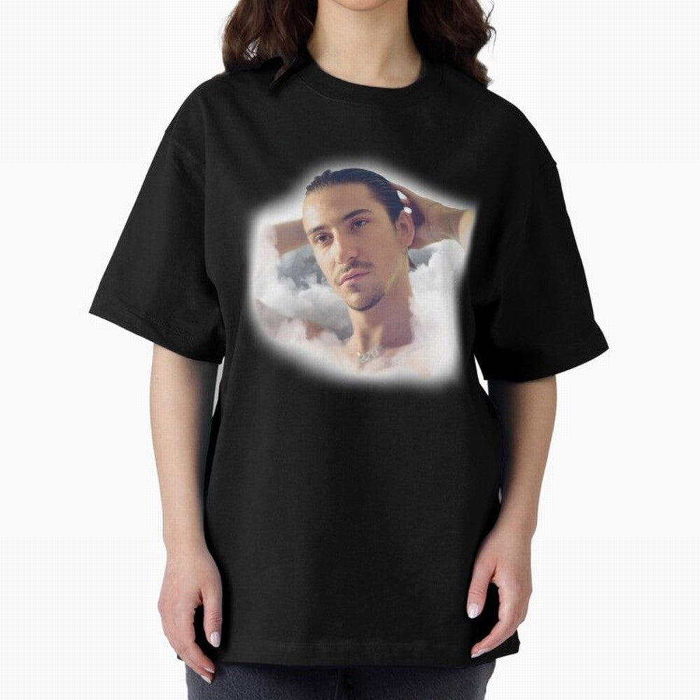 YHurn clouds tea Oversized T-Shirt Celebrate Golden Goal Energy in the FIFA World Cup 2026 Group Stage Journey through Cristiano Ronaldo, Haaland and CR7 Highlights, Brazil Pride, Worldwide Fan Energy, Dramatic Goals, Stadium Lights and