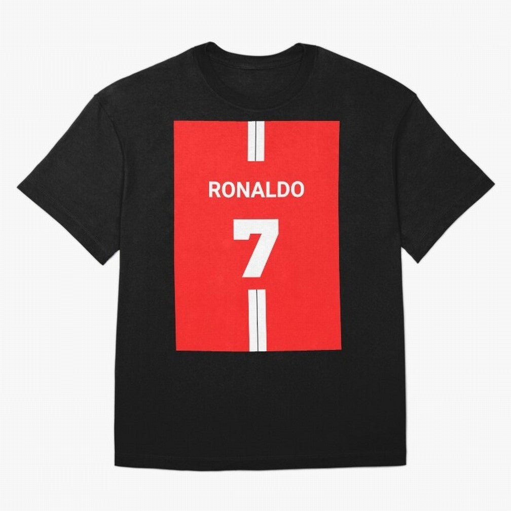 Ronaldo Jersey - 7 Back to Manchester Oversized T-Shirt Remember Iconic Moments from the FIFA World Cup 2026 Journey through Messi Highlights, Argentina Pride, Match Day Excitement, Supporter Culture, Golden Goals and Global Football Passion; Built