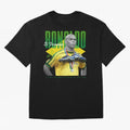 Ronaldo 3 Time Fifa World Player Of The Year Oversized T-Shirt Celebrate Football Heritage in FIFA World Cup 2026 Group Stage for Fans of Cristiano Ronaldo, Haaland and CR7 and Argentina, France and Brazil, Bringing Championship Spirit, Famous