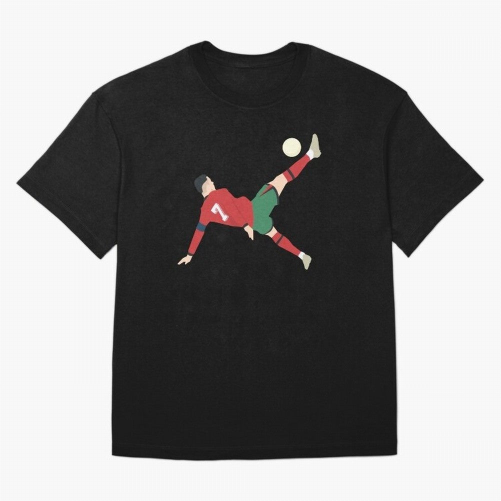 Cristiano Ronaldo CR7 Portugal Oversized T-Shirt Celebrate Football Dreams Across FIFA World Cup 2026 with Haaland and Mbappe, Germany Energy, Tournament Hype, Historic Matchups, Family Viewing Parties and Global Sports Pride; Ideal for Fans Who