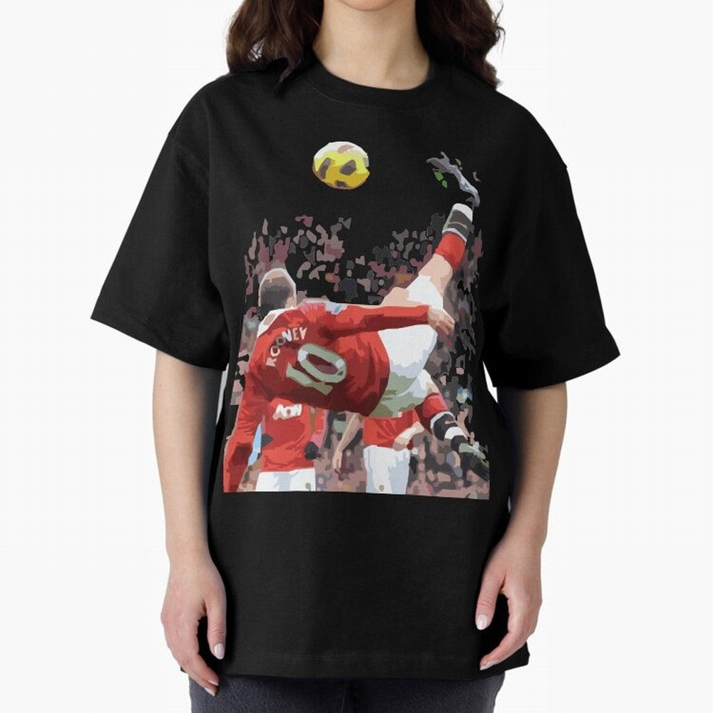 WAYNE ROONEY Oversized T-Shirt Feel the Roar of the FIFA World Cup 2026 Group Stage Journey through CR7 Highlights, Brazil, Portugal and Argentina Pride, Match Day Excitement, Supporter Culture, Golden Goals and Global Football Passion; Ideal for
