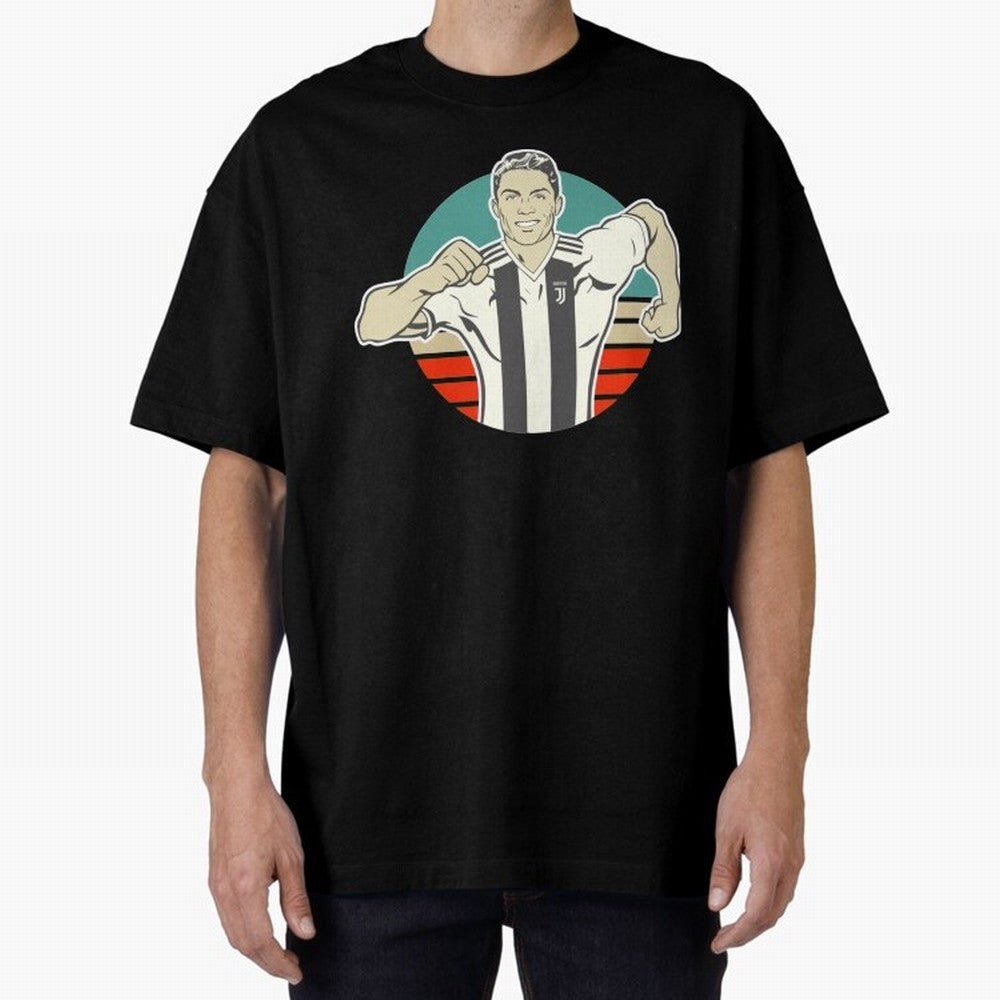 Ronaldo Ronaldo Oversized T-Shirt Celebrate National Team Dreams in Global Football Passion for FIFA World Cup 2026 Group Stage, with Neymar, England and Germany, Match Day Excitement, Supporter Culture, Golden Goals and Global Football Passion;