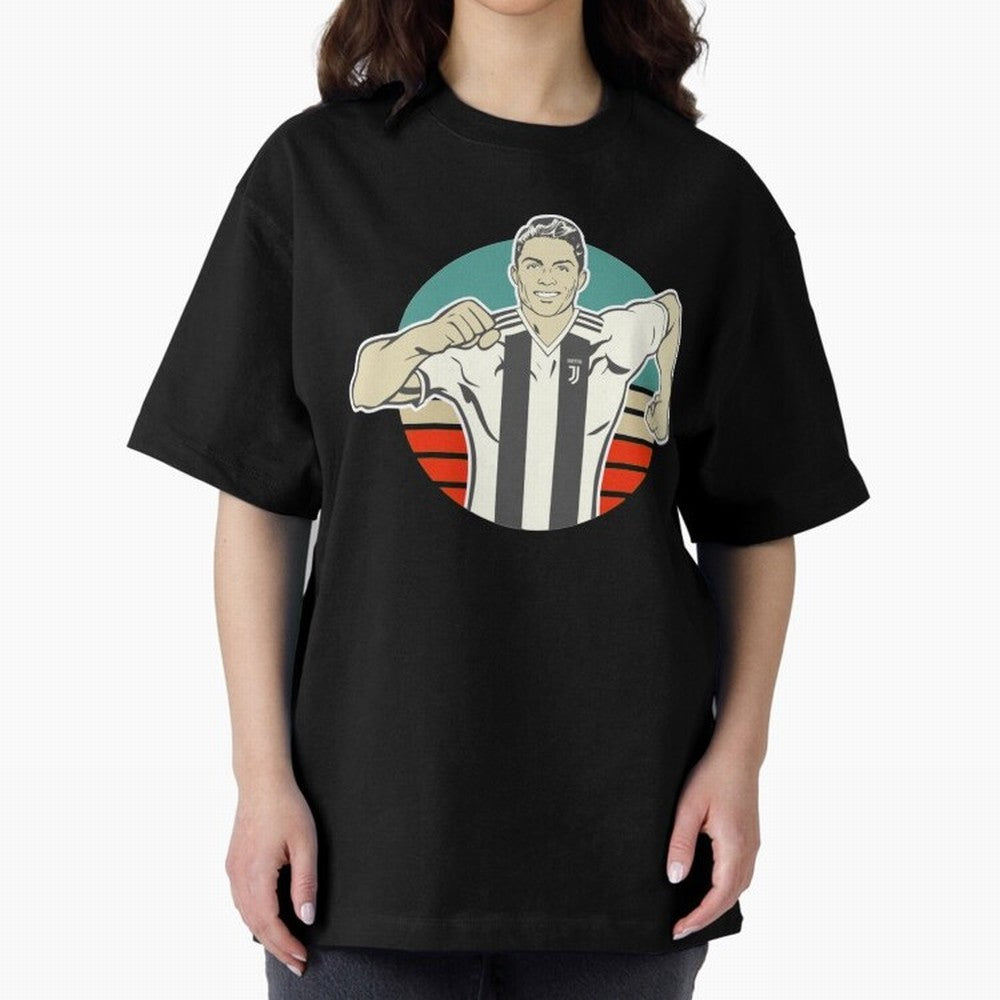 Ronaldo Ronaldo Oversized T-Shirt Celebrate National Team Dreams in Global Football Passion for FIFA World Cup 2026 Group Stage, with Neymar, England and Germany, Match Day Excitement, Supporter Culture, Golden Goals and Global Football Passion;