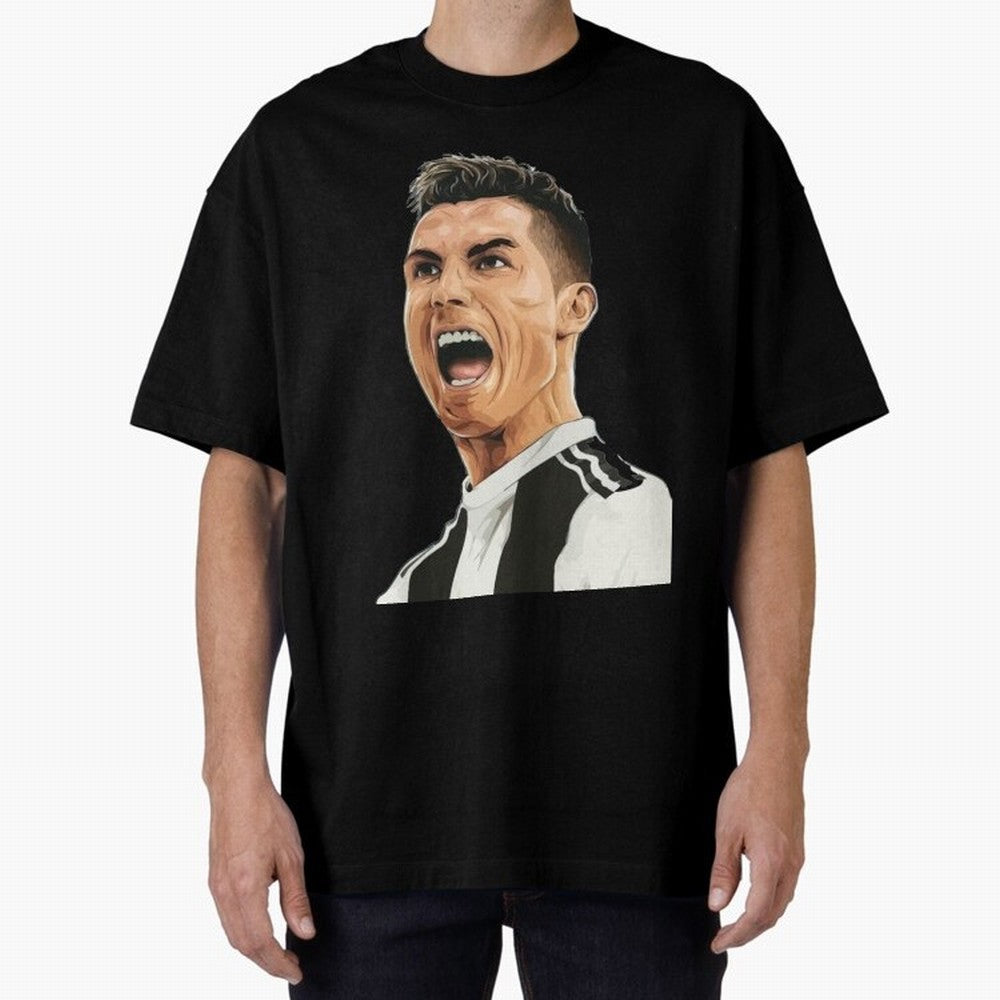 Ronaldo Ronaldo Oversized T-Shirt Stand with FIFA World Cup 2026 USA Canada Mexico Capturing Mbappe, England and Germany Energy, Soccer Culture, Superstar Moments, National Team Dreams and Competitive Fire; Perfect for Supporters Who Want Bold