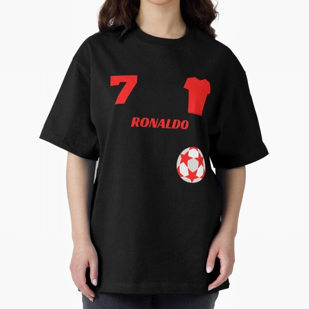 Ronaldo 7 - Man U Back to Manchester Oversized T-Shirt Feel the Roar of Match Day Hype around FIFA World Cup 2026 USA Canada Mexico, Cristiano Ronaldo, Haaland and CR7, Germany, Football Passion, Legendary Performances, Festival Vibes and Supporter