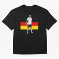 Michael Ballack - German Football Legend Oversized T-Shirt Celebrate National Team Dreams in the FIFA World Cup 2026 Journey through CR7 Highlights, Brazil Pride, Championship Spirit, Famous Goals, Roaring Crowds and International Football Unity;
